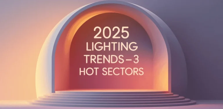 2025 tendencias en iluminación