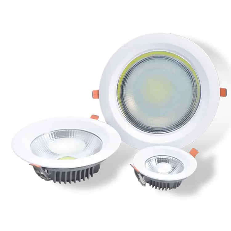 Downlights COB DL-D pour éclairage commercial et résidentiel