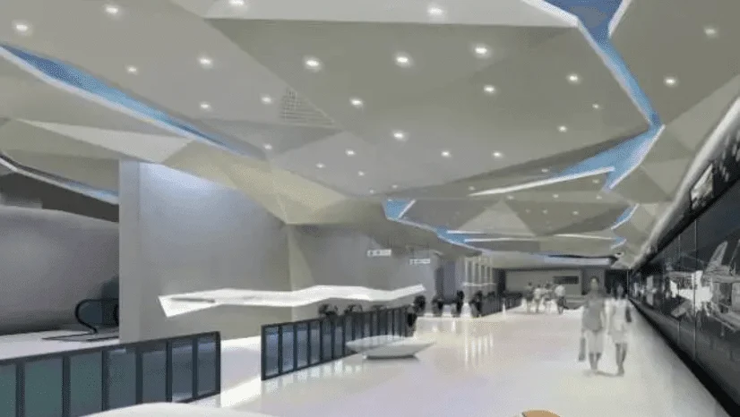 Éclairage LED d’un aéroport