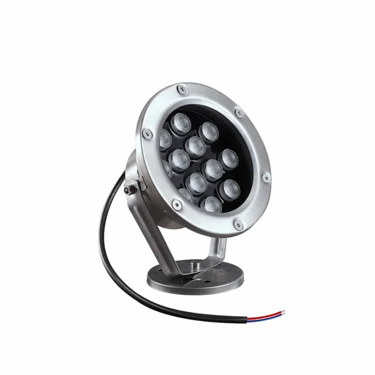 Spots subaquatiques DC24V pour fontaines et bassins