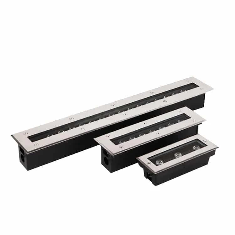 Luminaires linéaires GL-L encastrables au sol