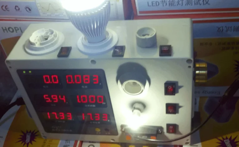 Facteur de puissance des éclairages LED