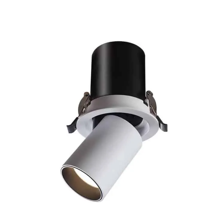 Downlights LED inclinables