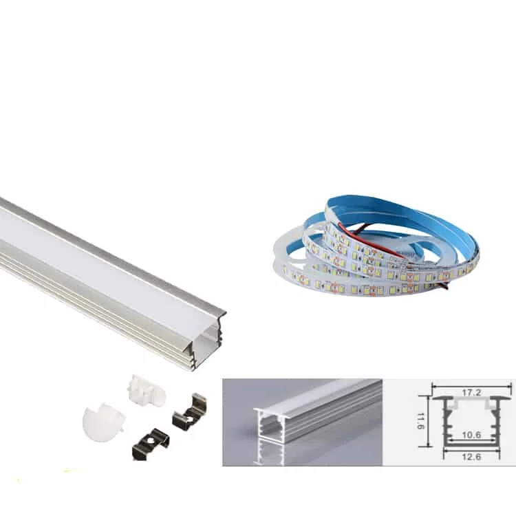 Profils LED linéaires encastrables
