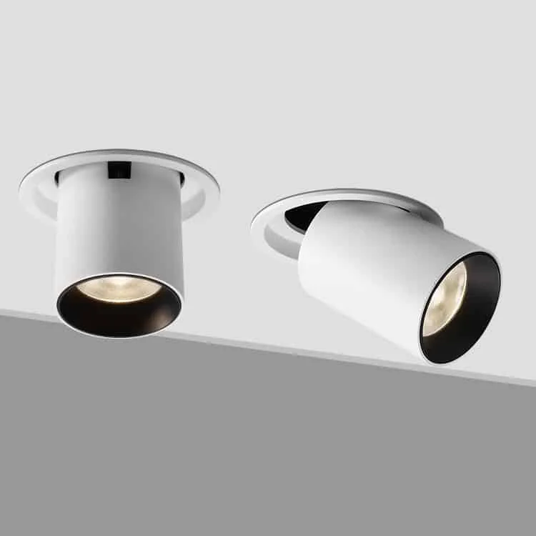 Downlight incliné