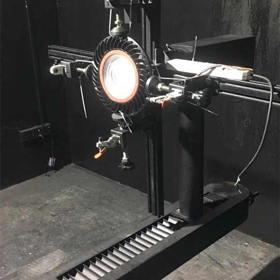 Mesure photométrique des luminaires LED grande hauteur