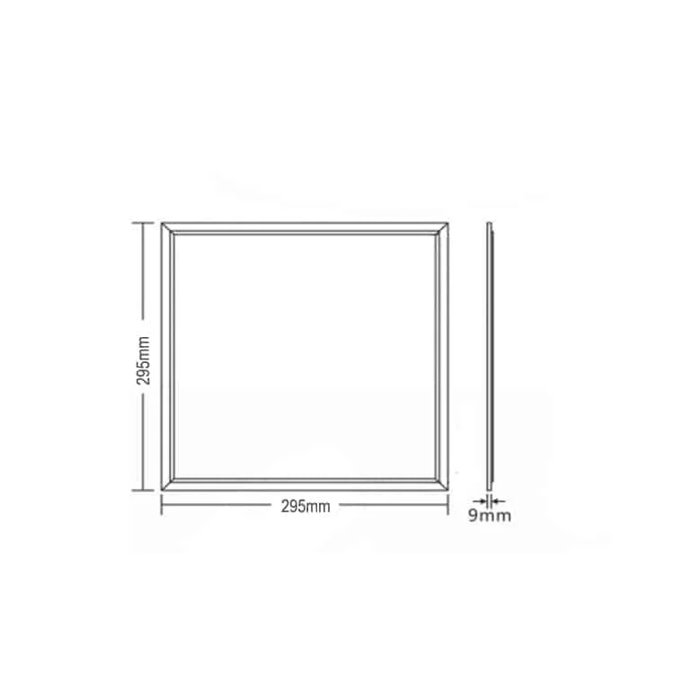 Panneau LED plat 1x1