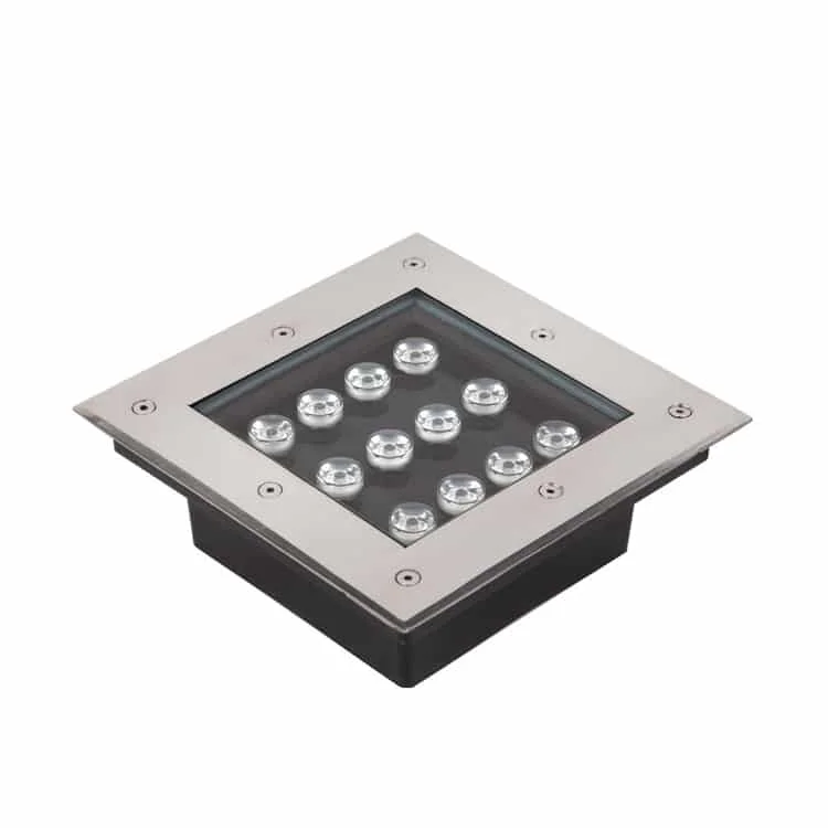 Luminaires carrés GL-F pour éclairage depuis le sol