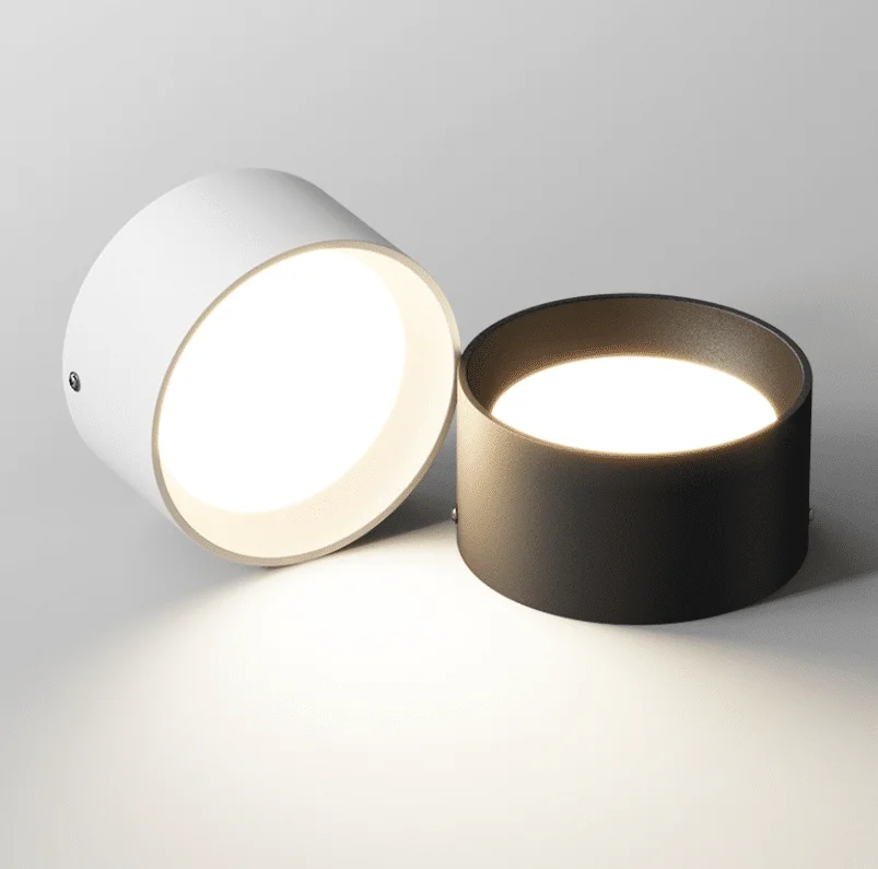 Downlight cylindrique avec option de suspension