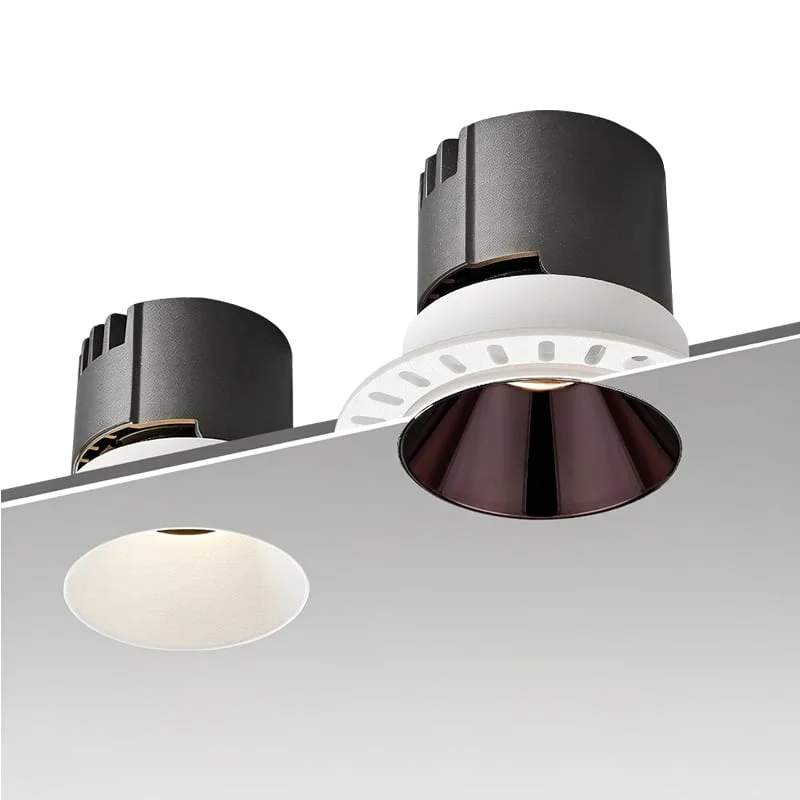 Downlights DL-G-01 avec deux intégrations sans cadre