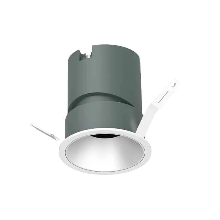 Downlights orientables en deux tailles de boîtier