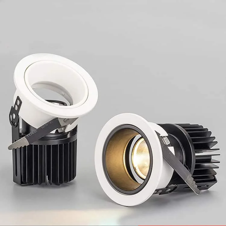 Downlight orientable pour hôtel