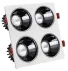 Downlights multiples orientables