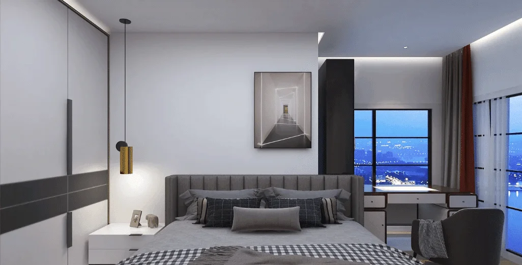 Idée d’éclairage de chambre
