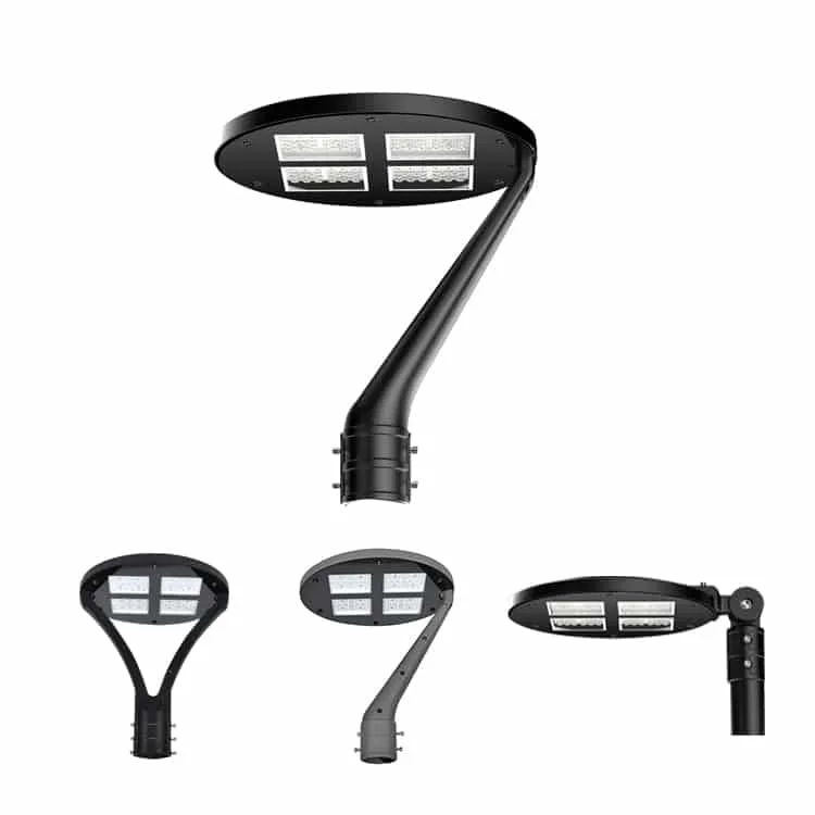 Luminaires décoratifs sur mât de 50W à 150W