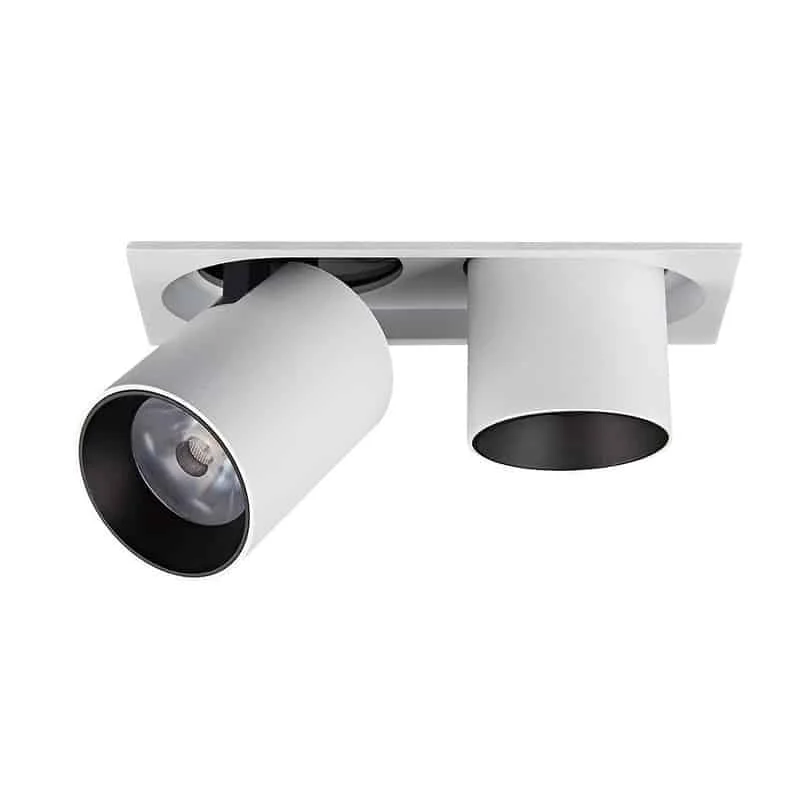 Downlight extractible avec rotation 360° et réglage 90°