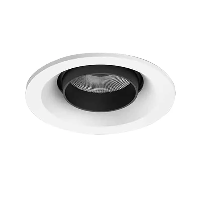 Downlight orientable de type eyeball à inclinaison 30°