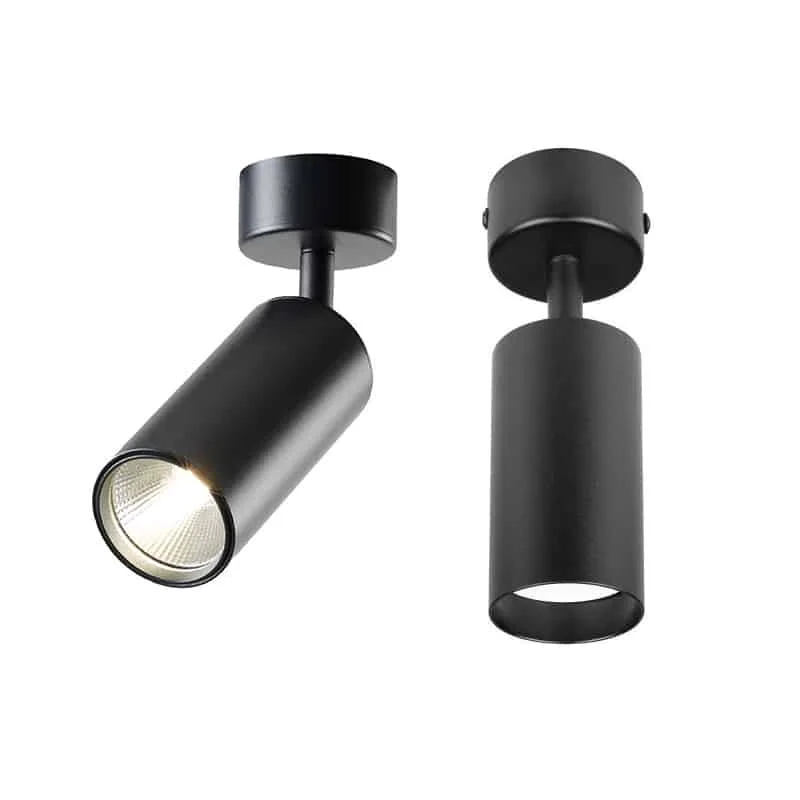 Spots orientables en saillie pour plafond ou mur