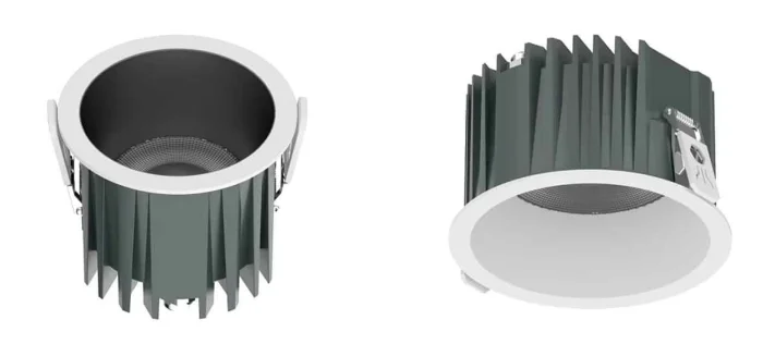 Downlight de forte puissance pour hôtel