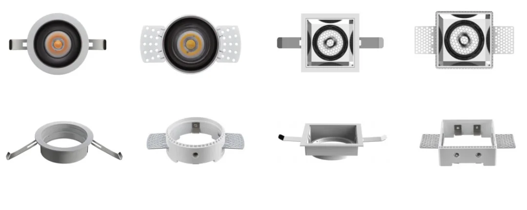 Types de downlights LED