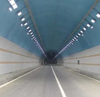 Application de projecteurs LED pour l’éclairage de tunnels