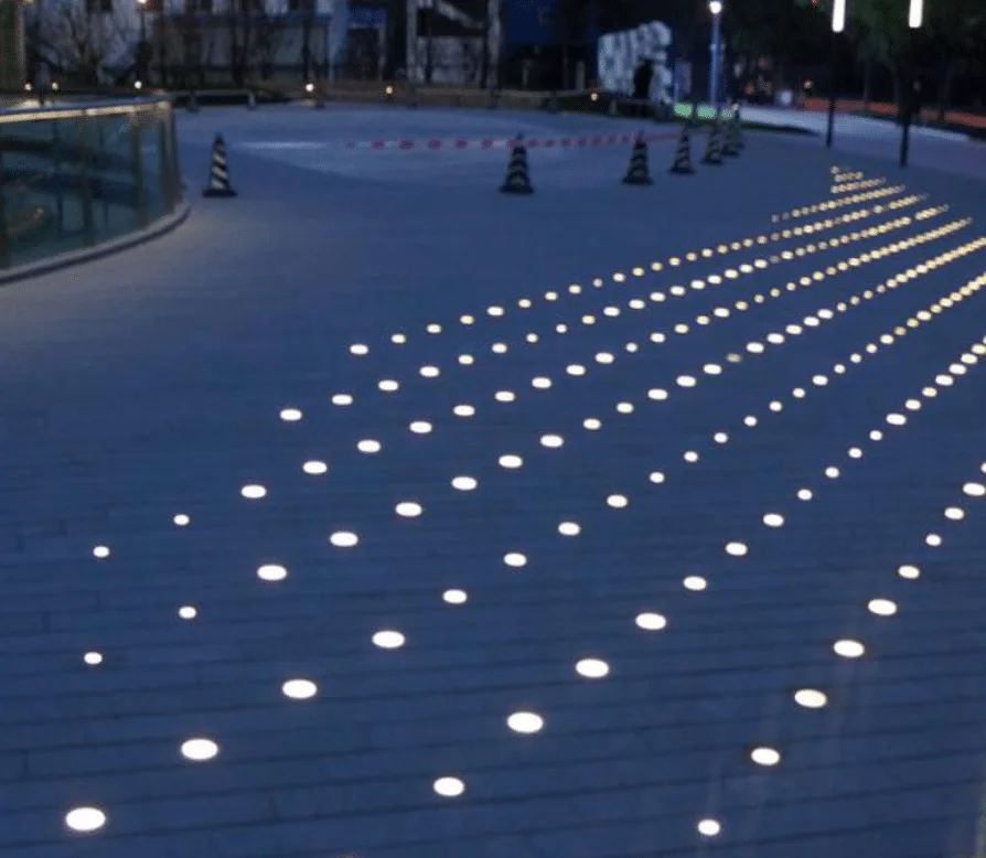 Éclairage LED encastré