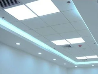 Remplacement d’un luminaire à grille par un panneau LED
