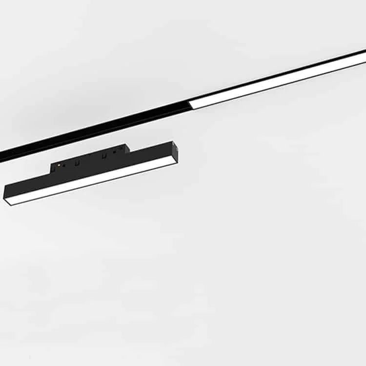 luminaire linéaire sur rail magnétique