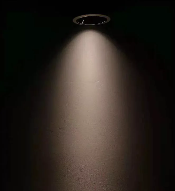 Distribution de la tache lumineuse