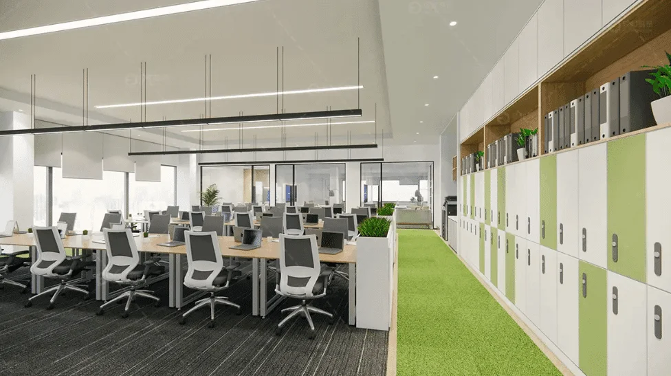 Projet d’éclairage de bureau