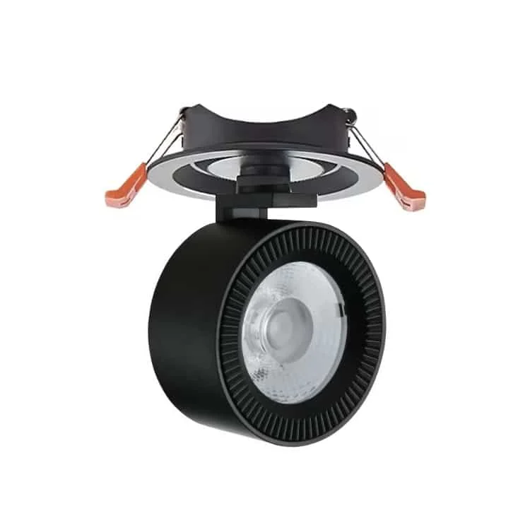 Luminaires encastrés sur rail