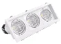 Downlight triple encastrable