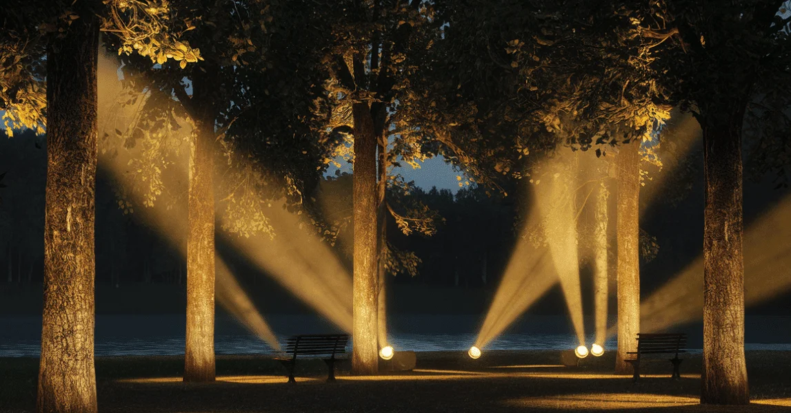 Spots pour arbres