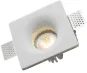 downlights carrés sans collerette