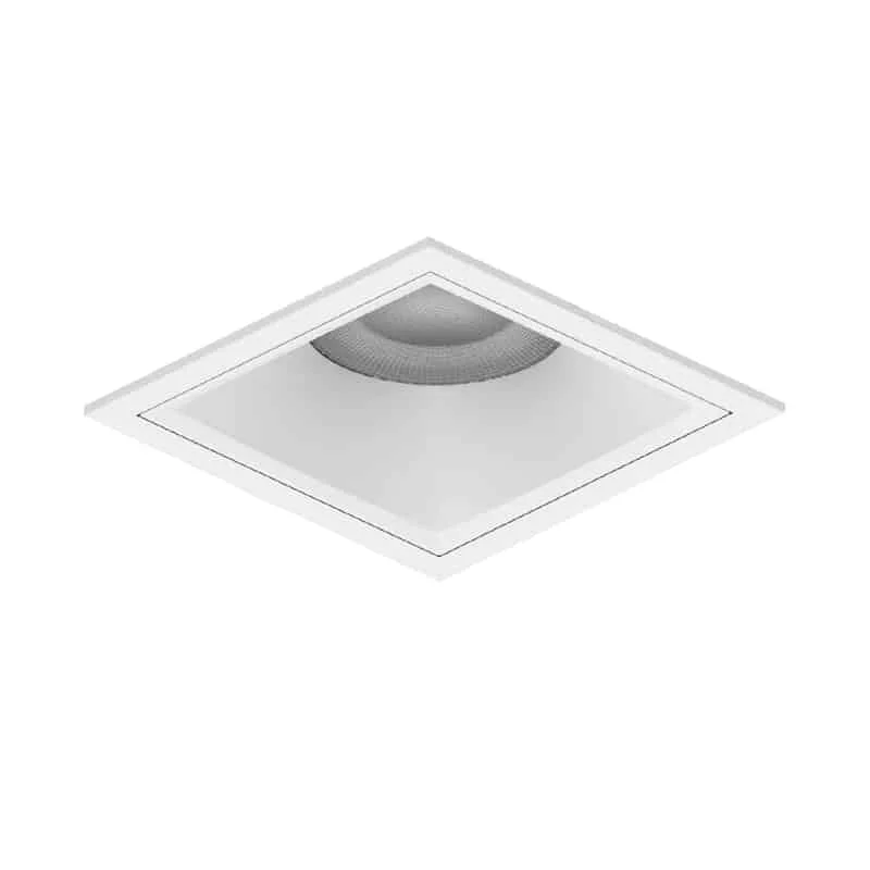 Downlight carré IP65 à réflecteur profond