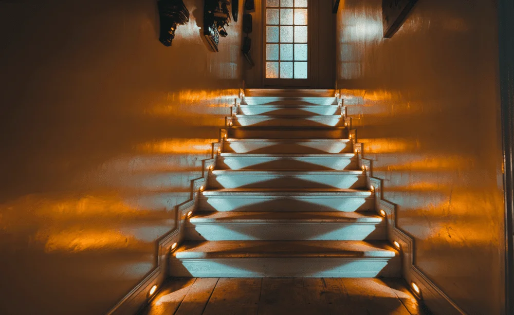 Éclairage d’escalier