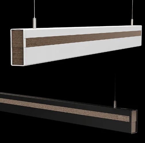 Luminaire LED linéaire suspendu