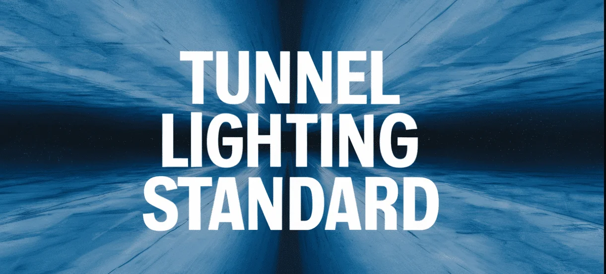 Schéma d’éclairage d’un tunnel
