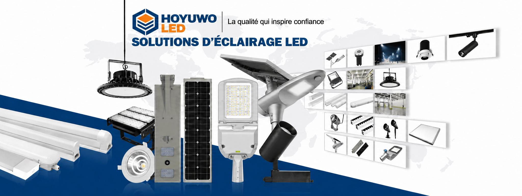 Catalogue des solutions d’éclairage HOYUWO LED