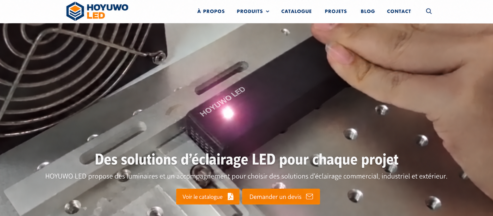 HOYUWO LED · Solutions d’éclairage pour chaque projet